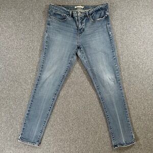 Levis 311 Shaping Skinny Jeans Womens 31 Blue Denim Mid Rise Stretch Pants